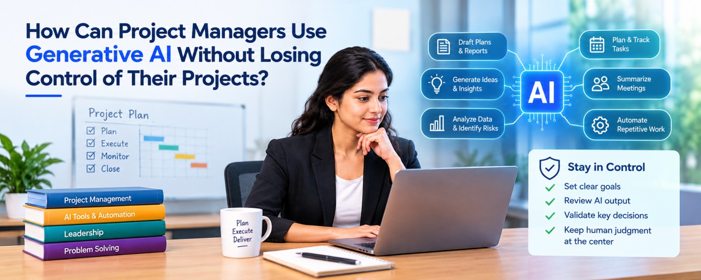 How Can Project Managers Use Generative AI Without Losing Control of Their Projects